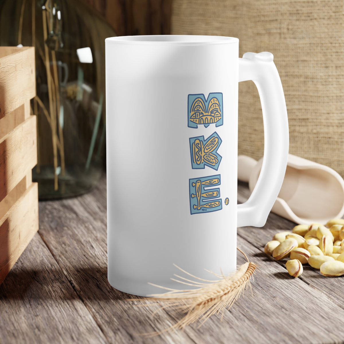 MKE Ballpark Frosted Beer Mug - 2