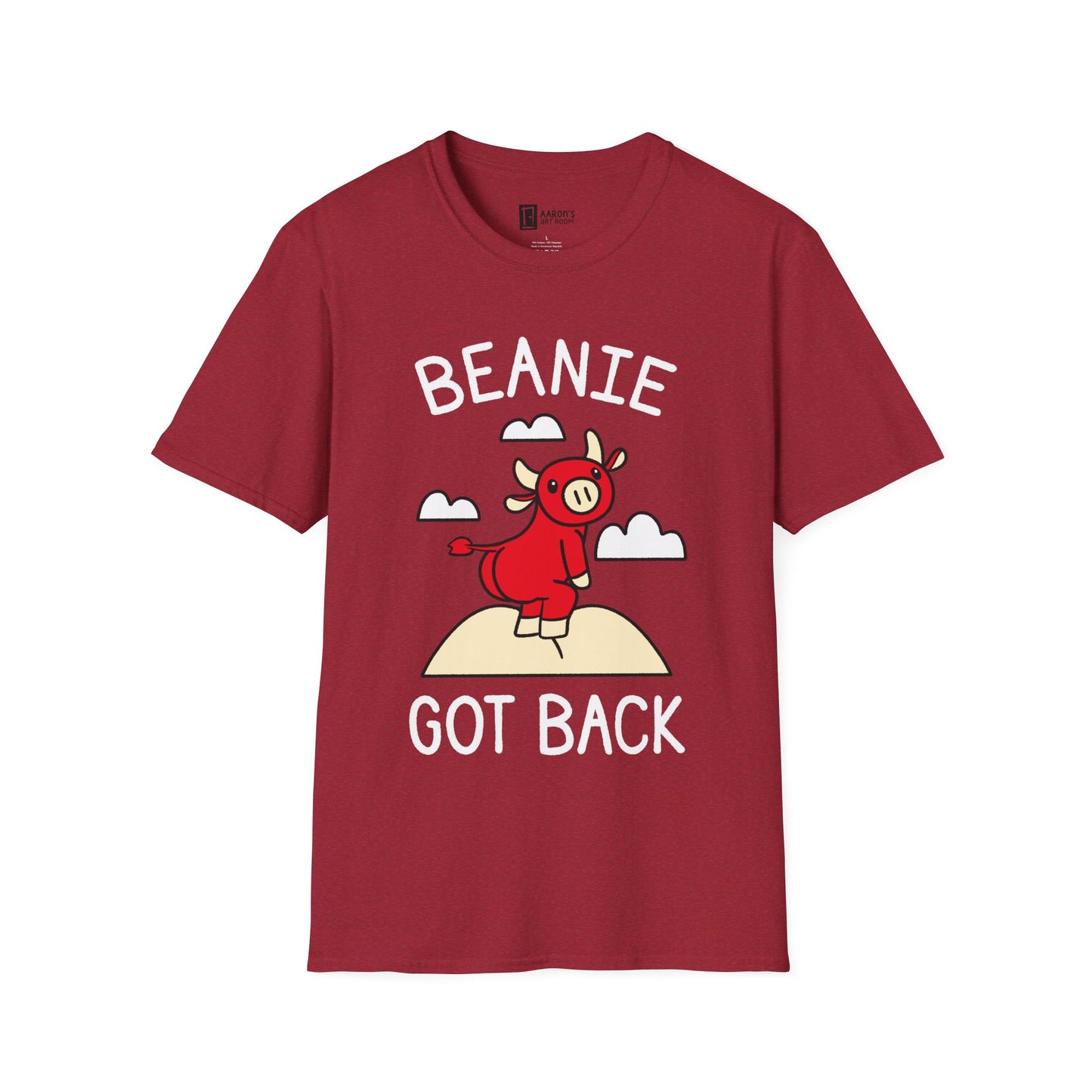 Beanie Got Back Funny 90s Gift for Fan of Beanie Ty Toys T-Shirt