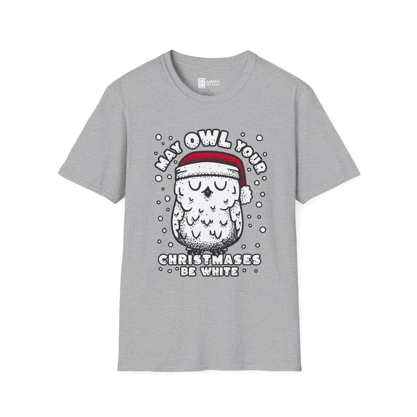 May Owl Your Christmases Be White T-Shirt