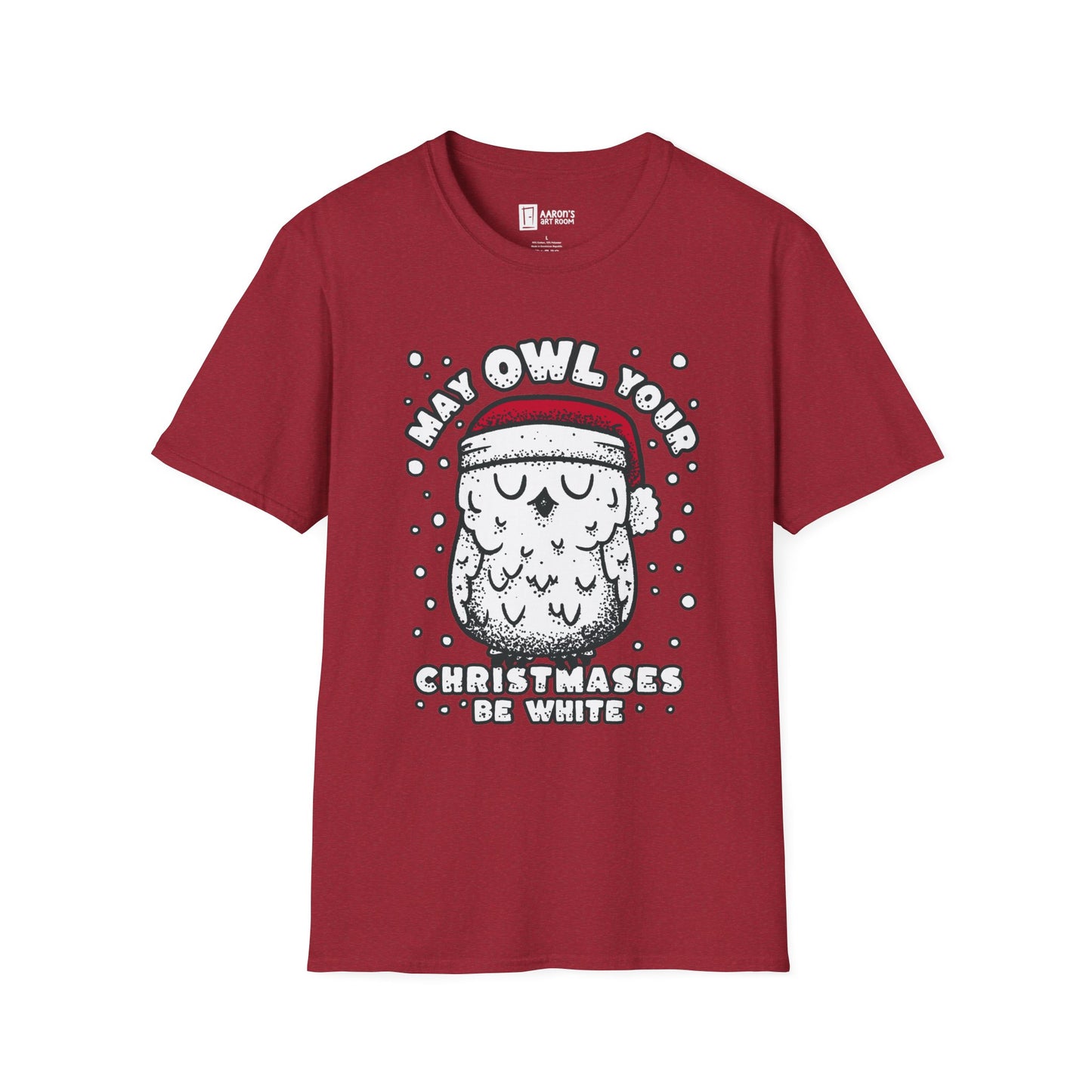 May Owl Your Christmases Be White T-Shirt