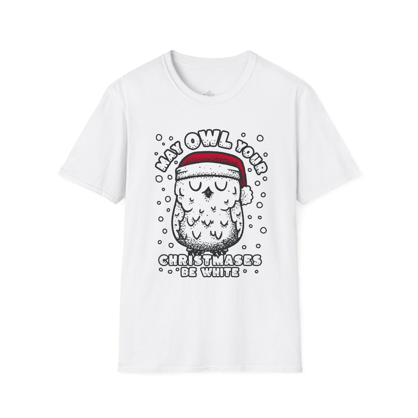 May Owl Your Christmases Be White T-Shirt