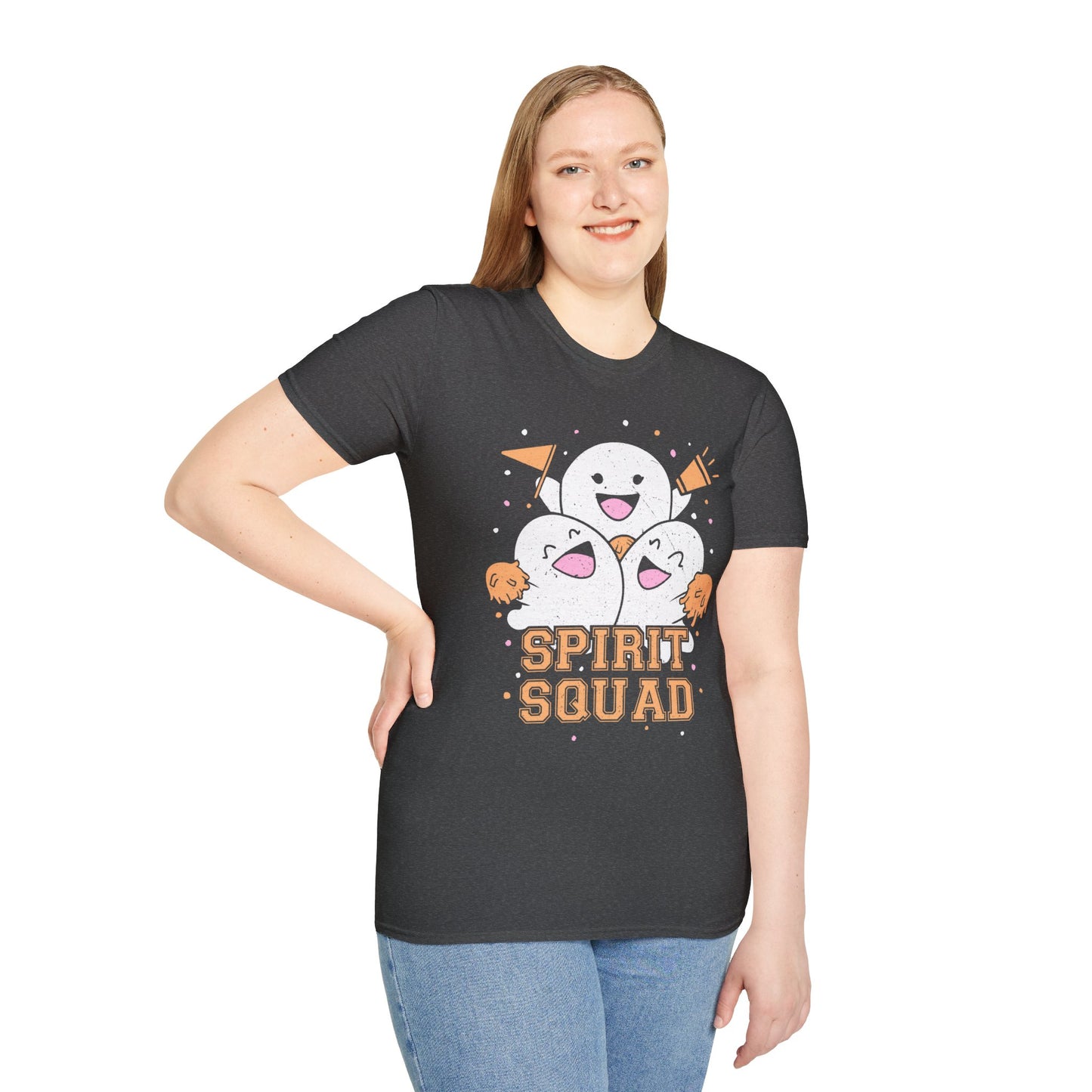 Spirit Squad Funny Spooky Ghost T-Shirt