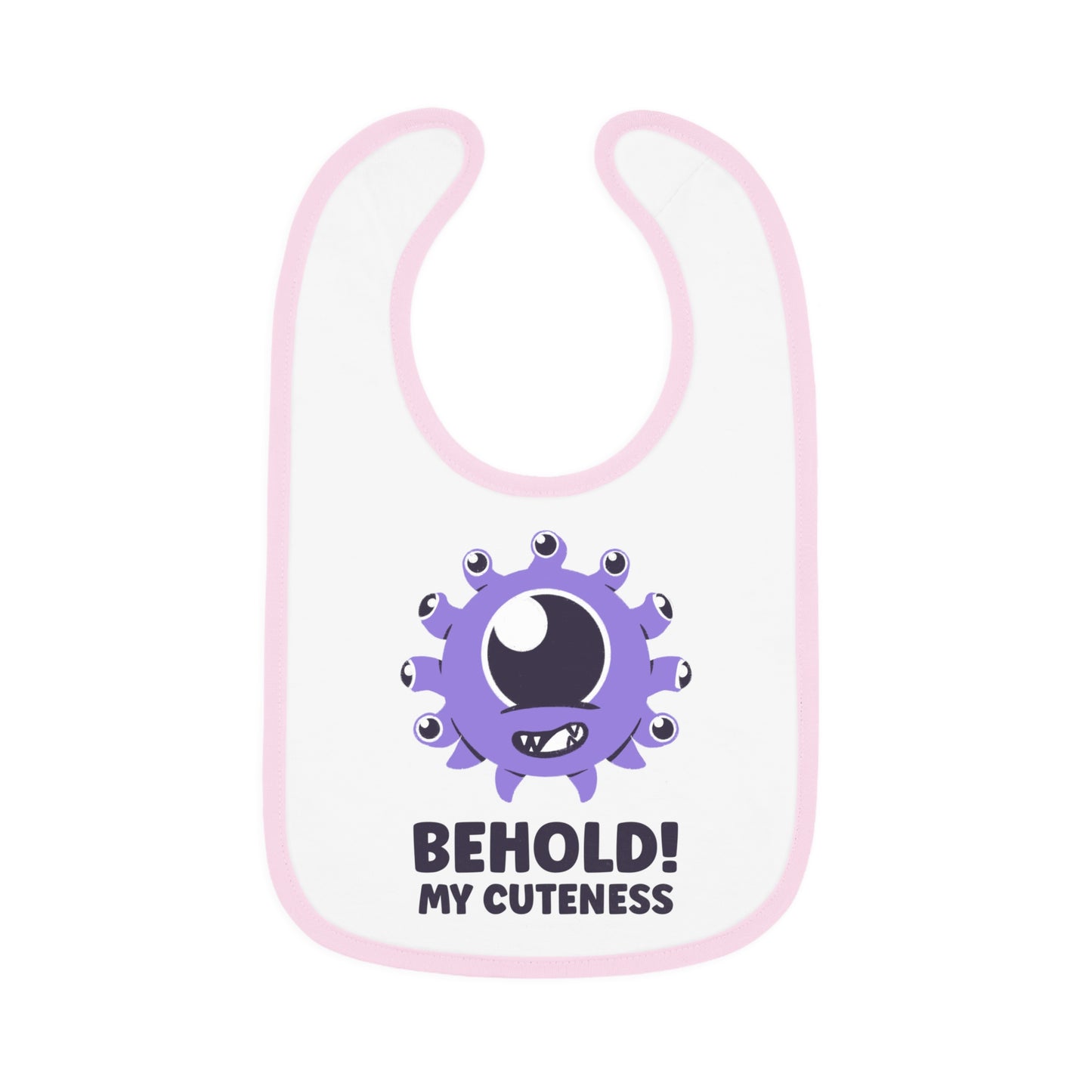 Behold My Cuteness - Cute Geeky Bib Gift for Newborn or New Parents