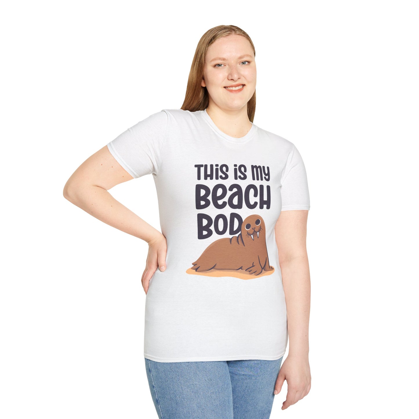 This is my beach bod funny summer animal T-Shirt