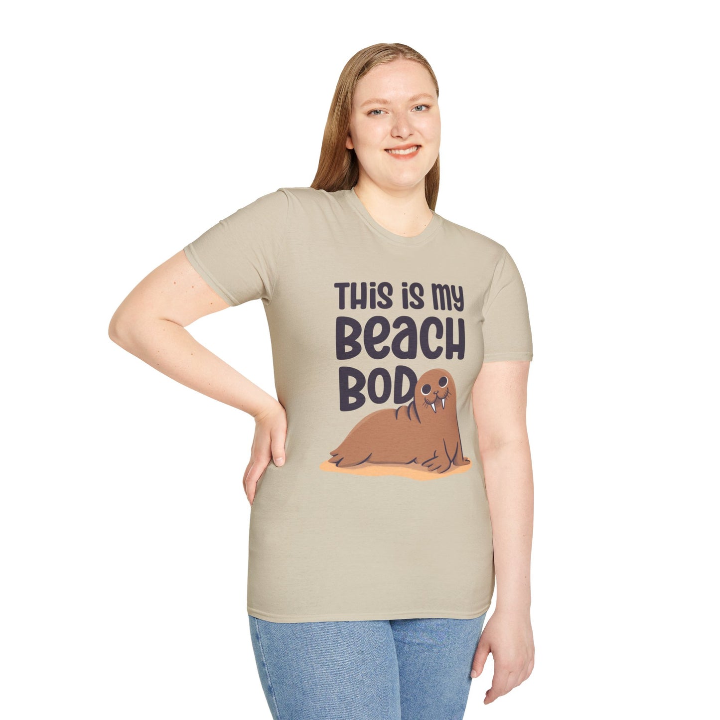 This is my beach bod funny summer animal T-Shirt