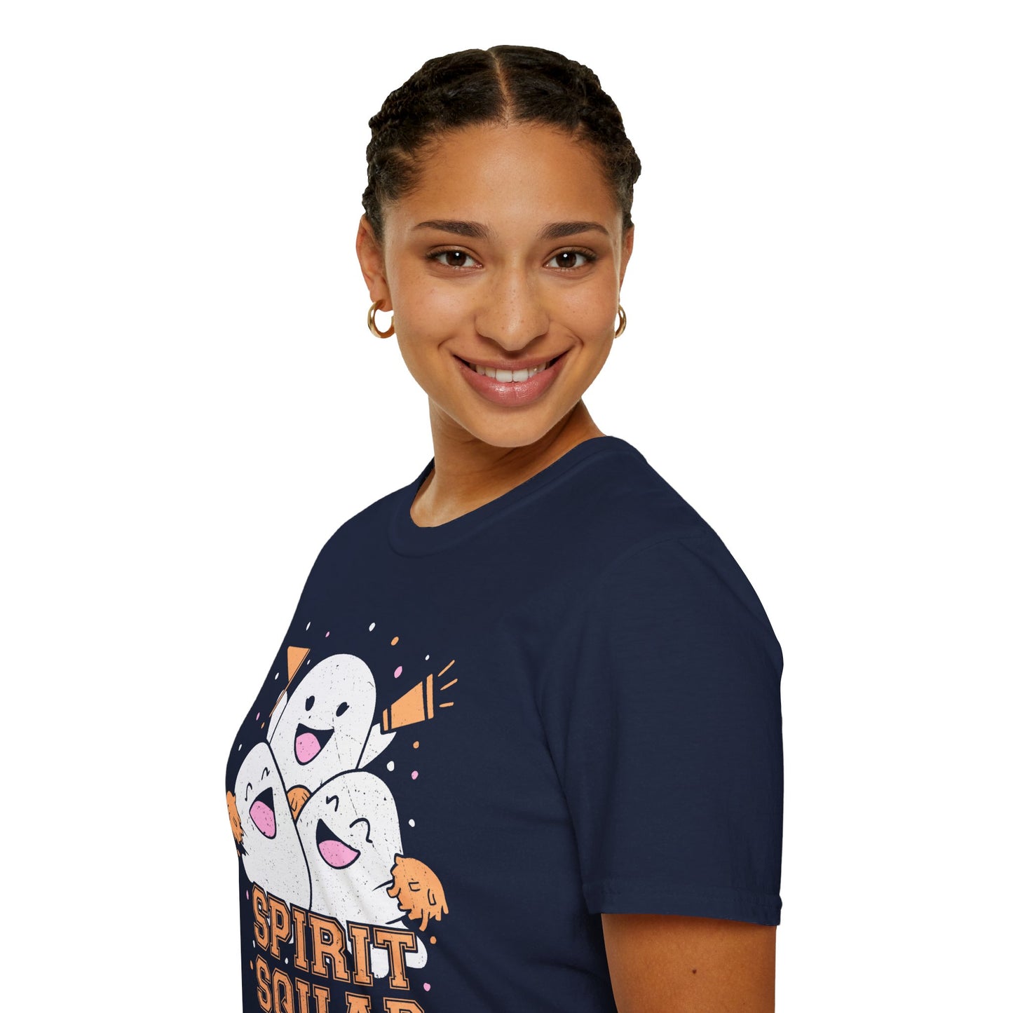 Spirit Squad Funny Spooky Ghost T-Shirt