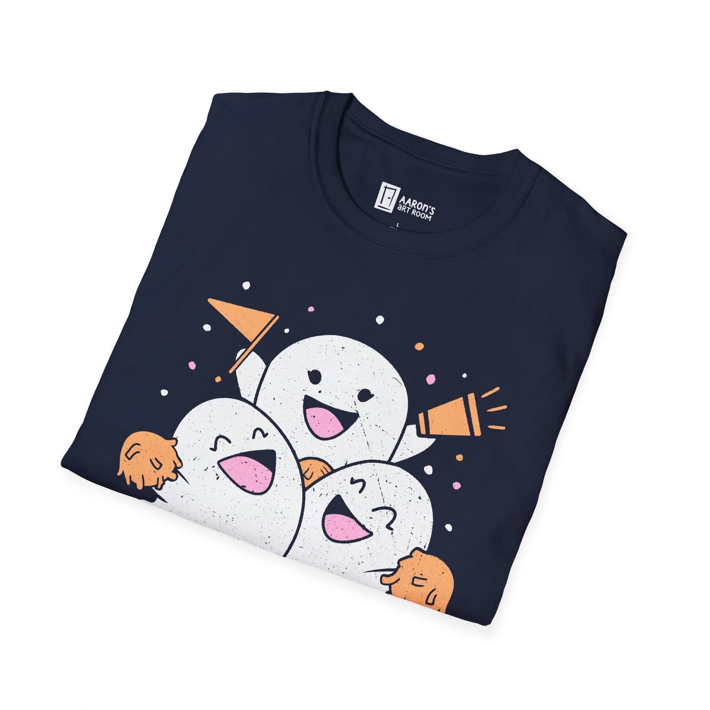 Spirit Squad Funny Spooky Ghost T-Shirt