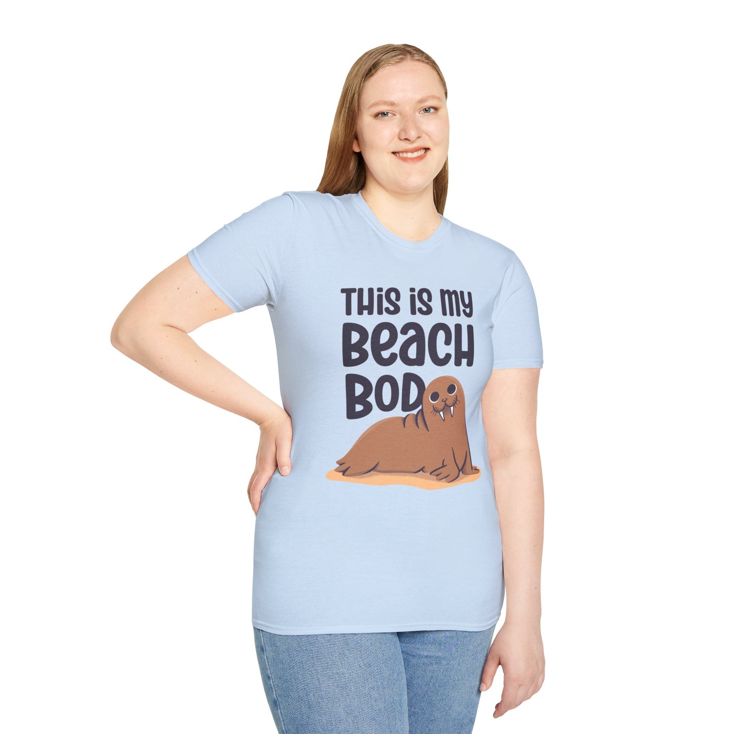 This is my beach bod funny summer animal T-Shirt