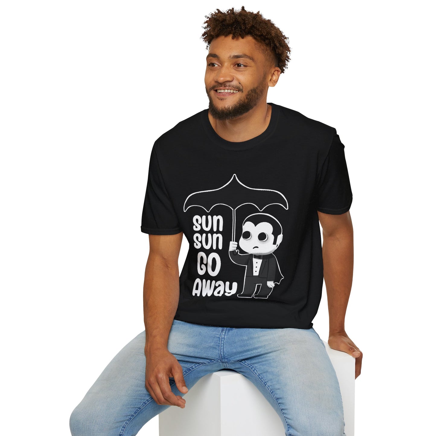 Sun Go Away Funny Summer Gift for Goth T-Shirt