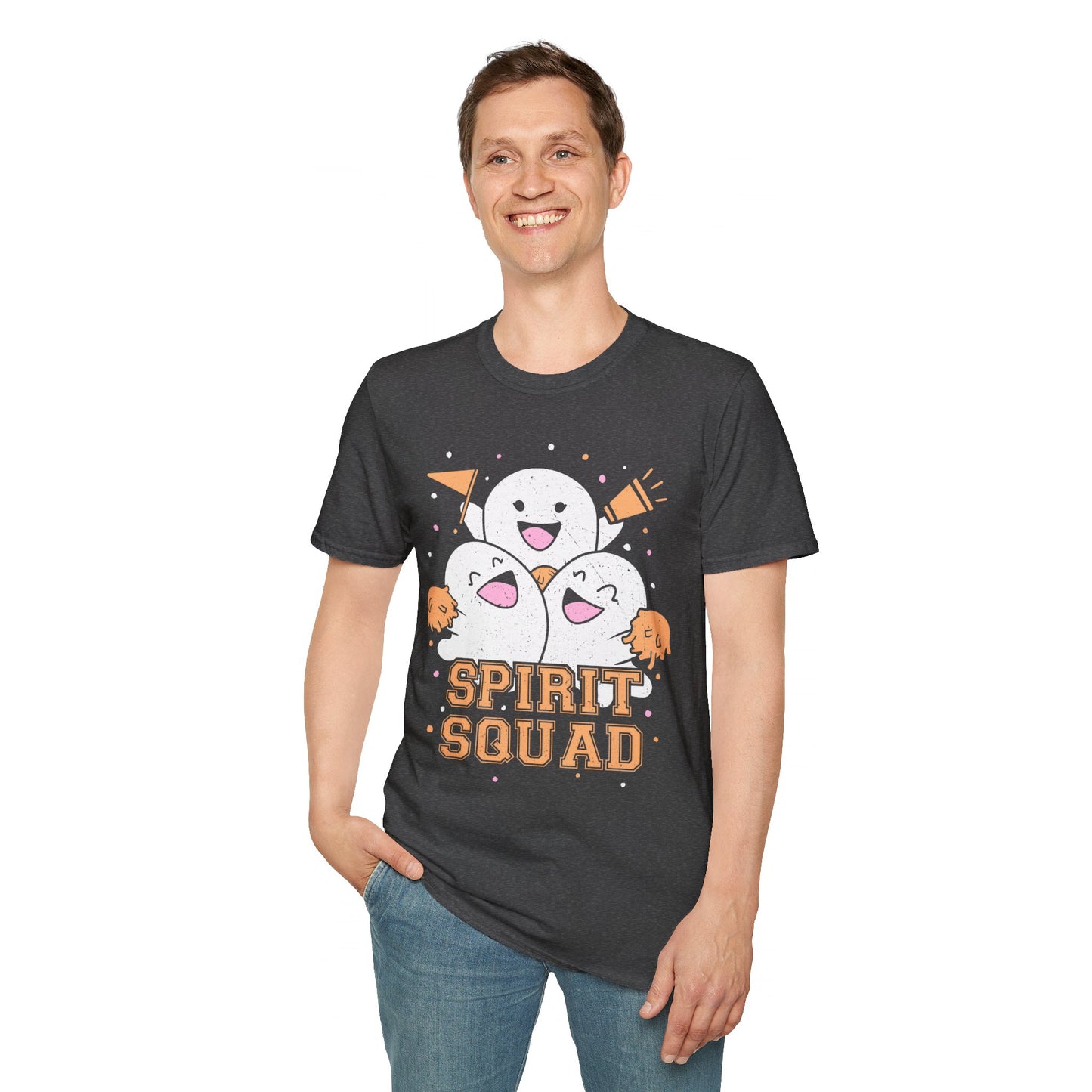 Spirit Squad Funny Spooky Ghost T-Shirt