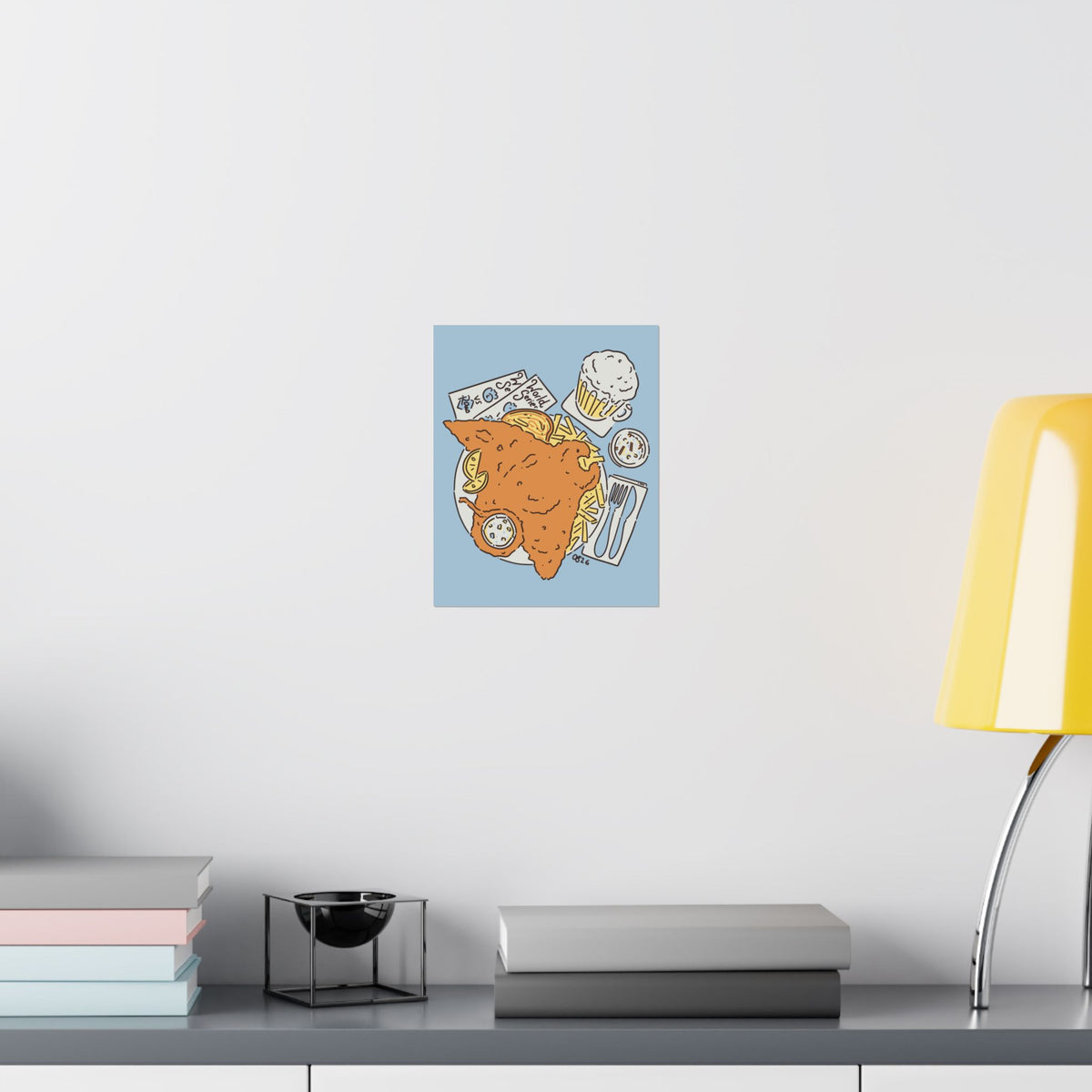 Fried-Ray Fish Fry Print - 9