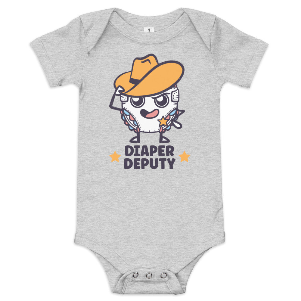 Diaper Deputy - Funny Baby Onesie Gift for New Parents
