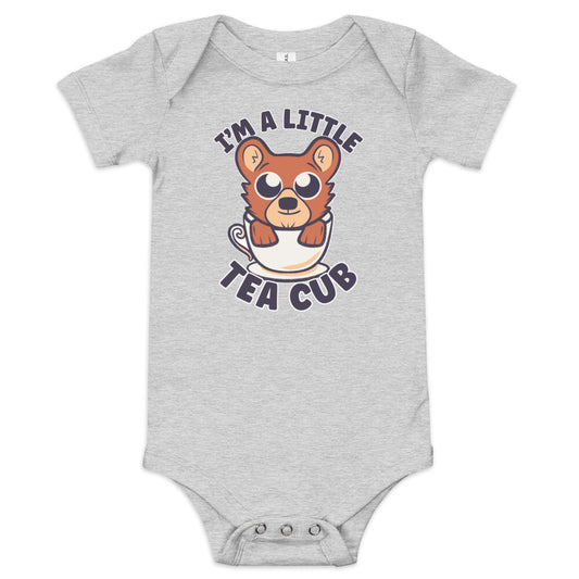 I'm a Little Tea Cub - Baby Bodysuit Onesie Gift for New Parents