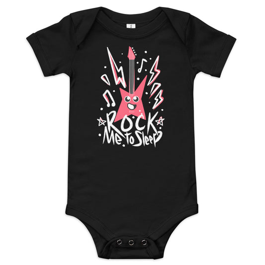 Rock Me to Sleep - Heavy Metal Baby Onesie Gift for New Parents