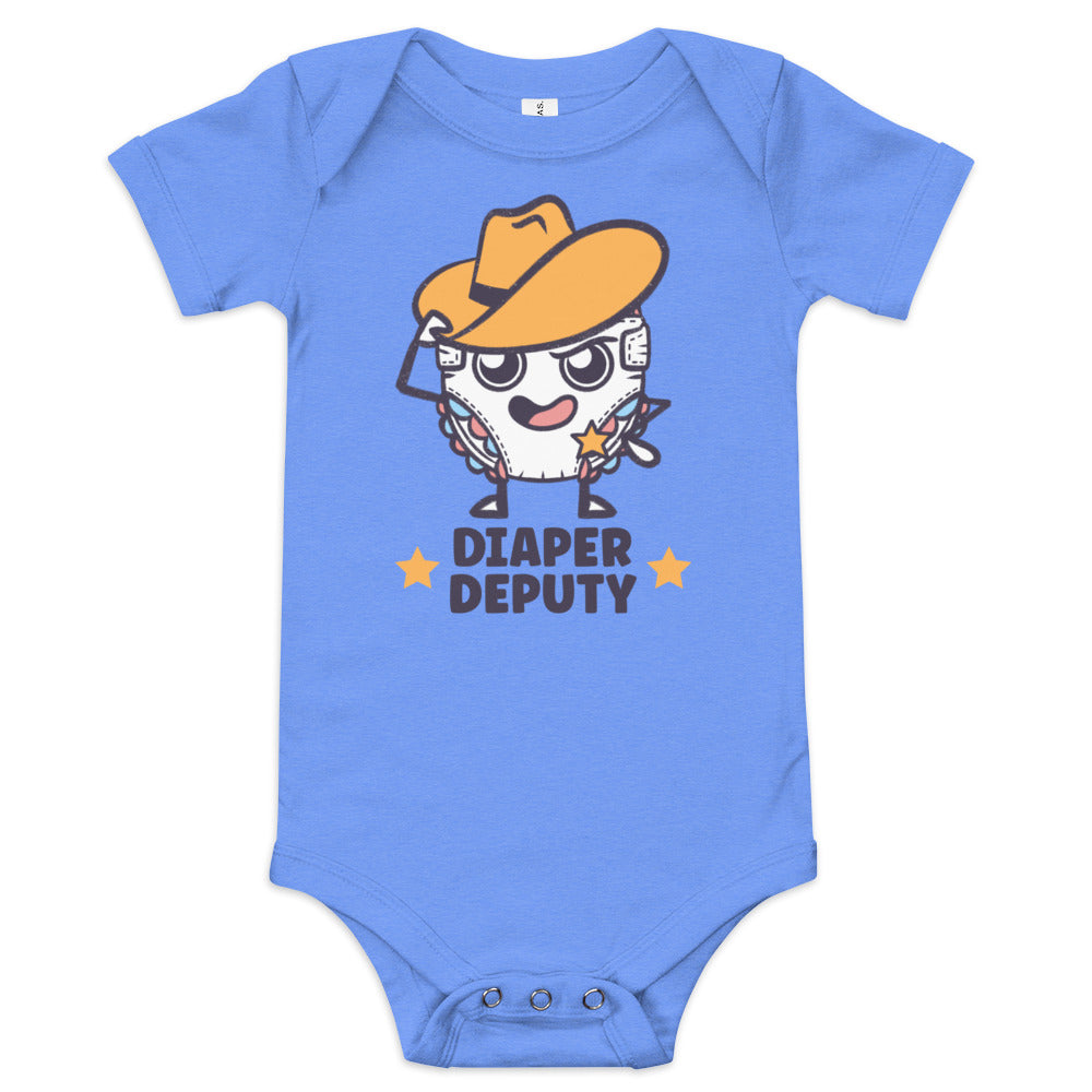 Diaper Deputy - Funny Baby Onesie Gift for New Parents