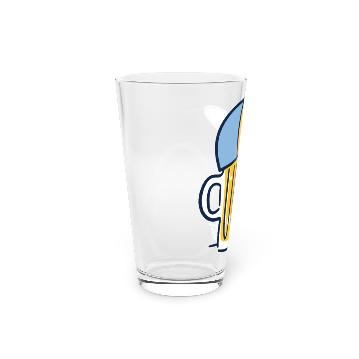 Beer Hat Pint Glass - 2