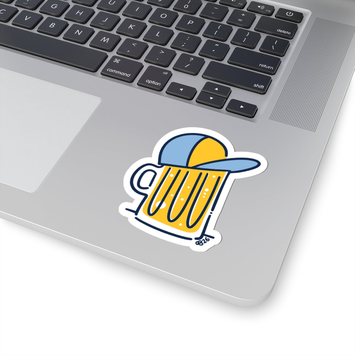 Beer Hat Sticker - 2