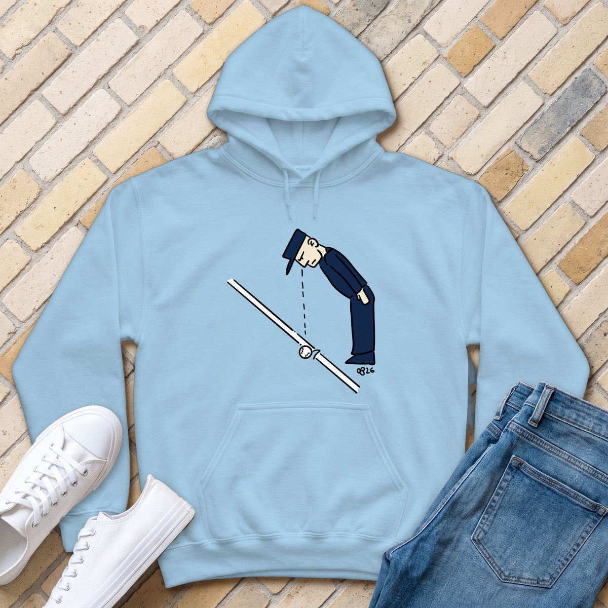 Confirmed Hoodie - Light Blue - front