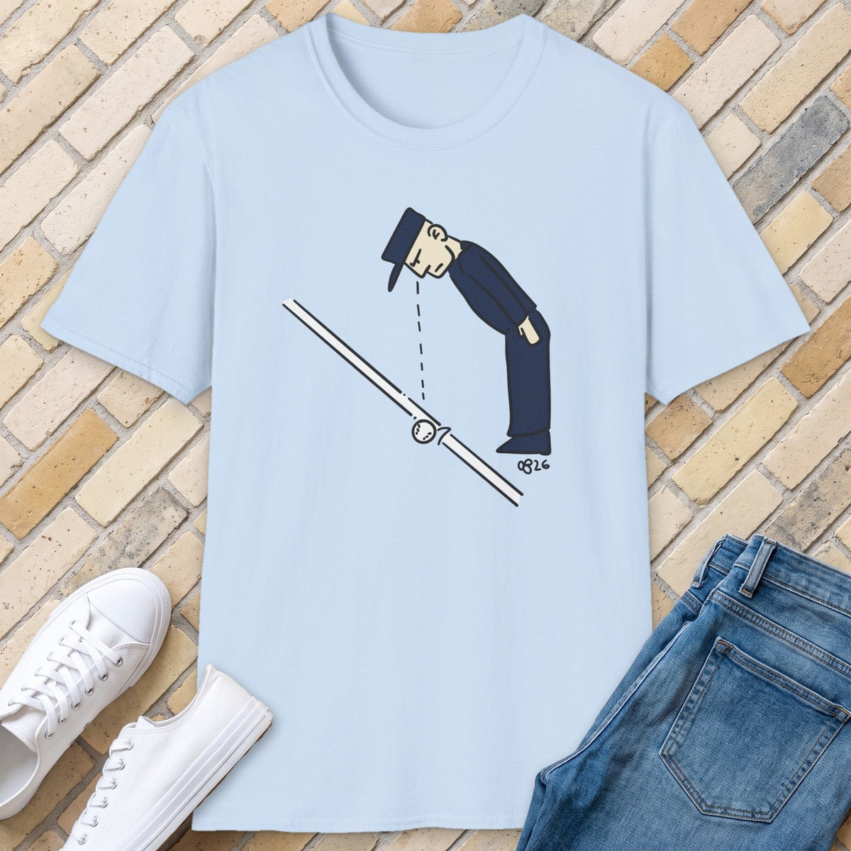 Confirmed tee - Light Blue - front