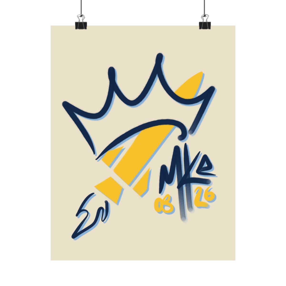 Crownzooka Cream City Print - 1