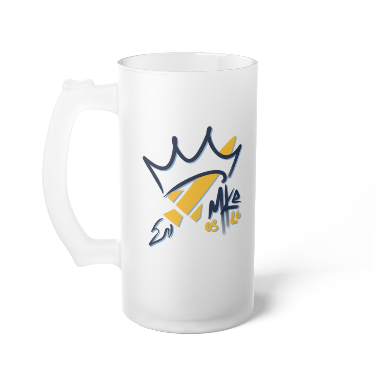Crownzooka Frosted Beer Mug - 1
