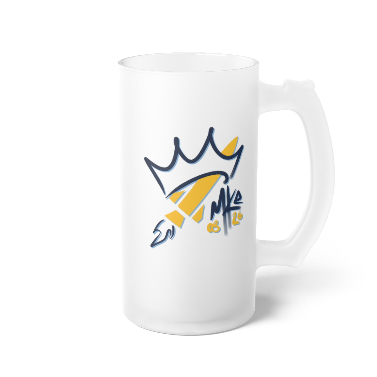 Crownzooka Frosted Beer Mug - 2