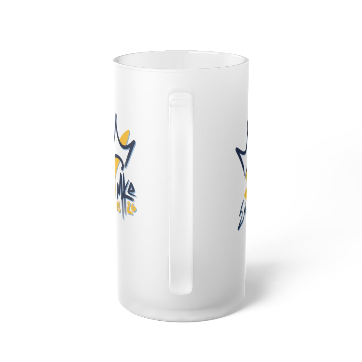 Crownzooka Frosted Beer Mug - 4