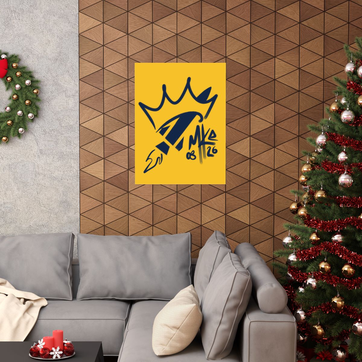 Crownzooka Gold Rush Print - 12