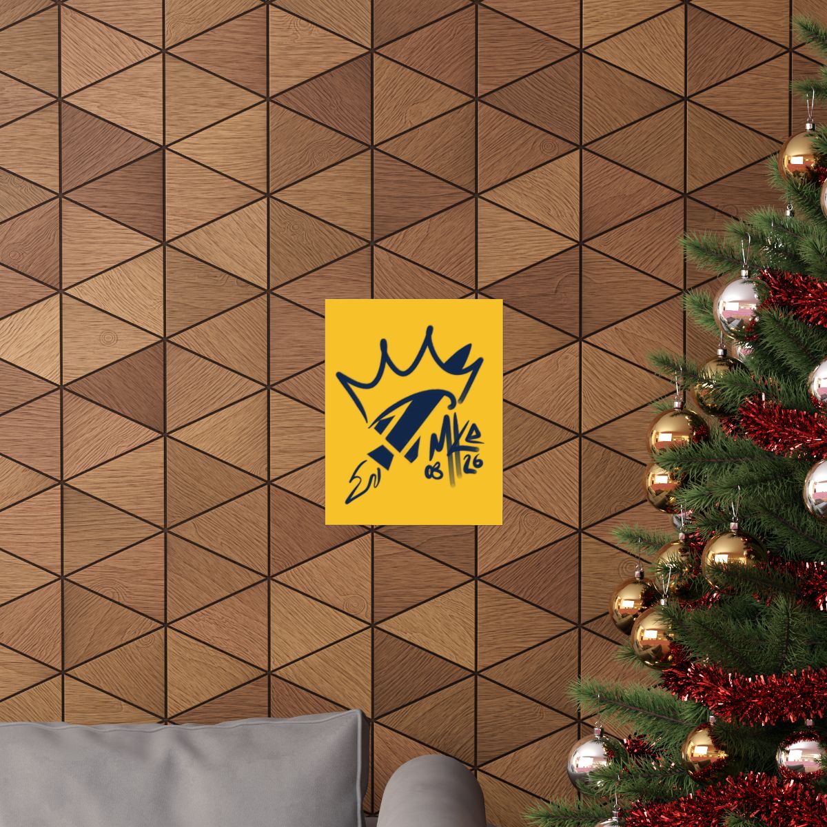 Crownzooka Gold Rush Print - 6