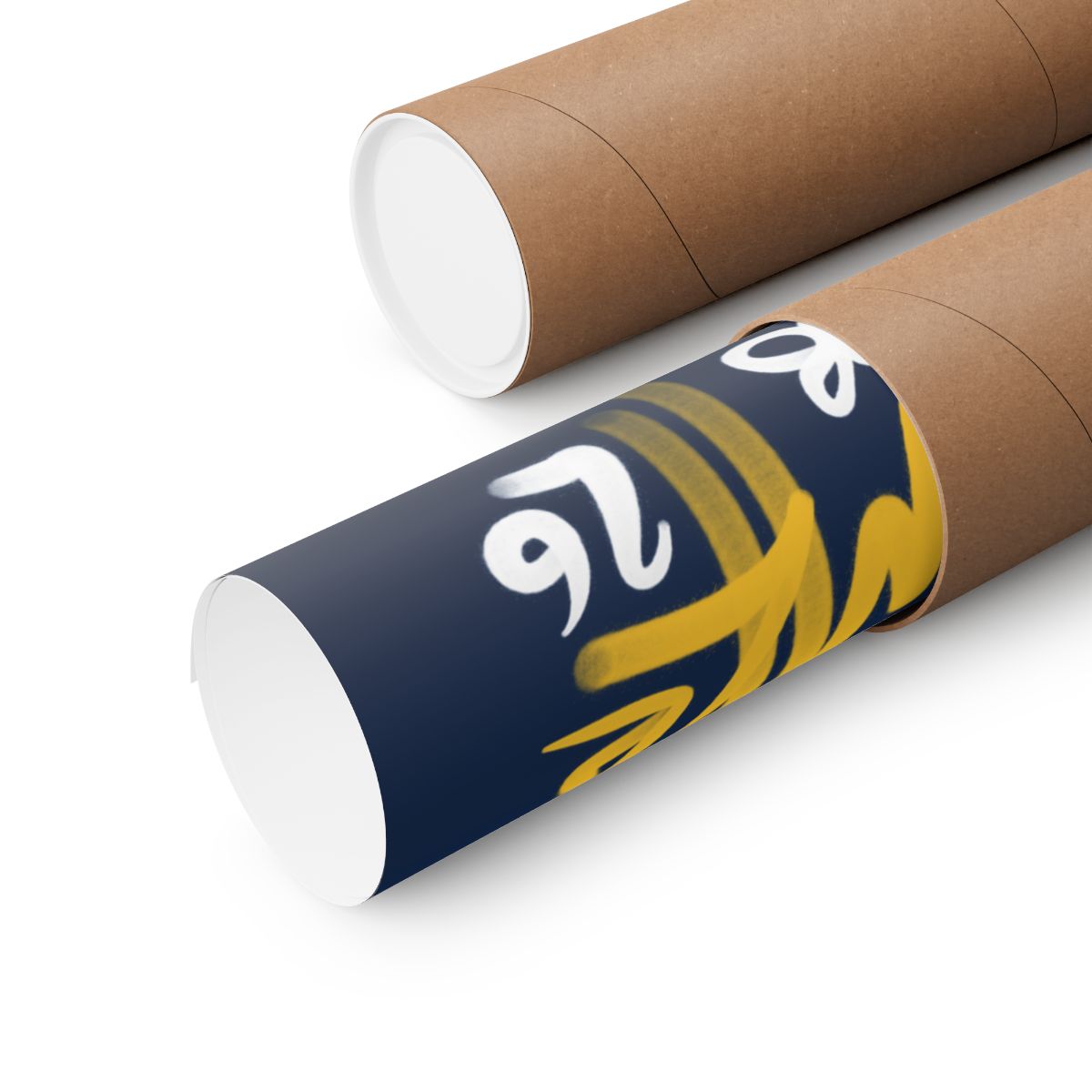 Crownzooka Home Navy Print - 5
