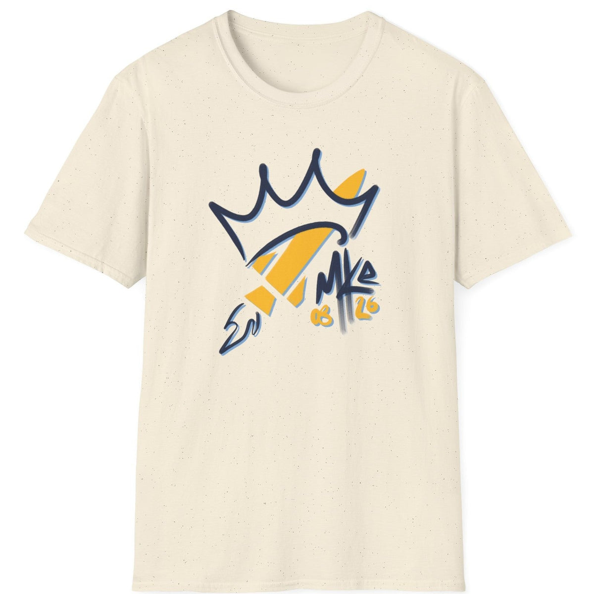Crownzooka tee - Natural - front