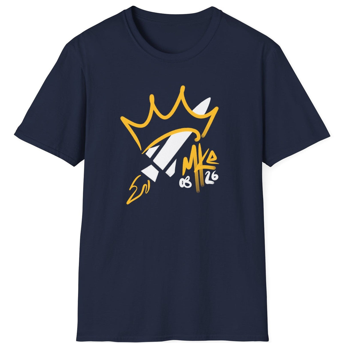 Crownzooka tee - Navy - front