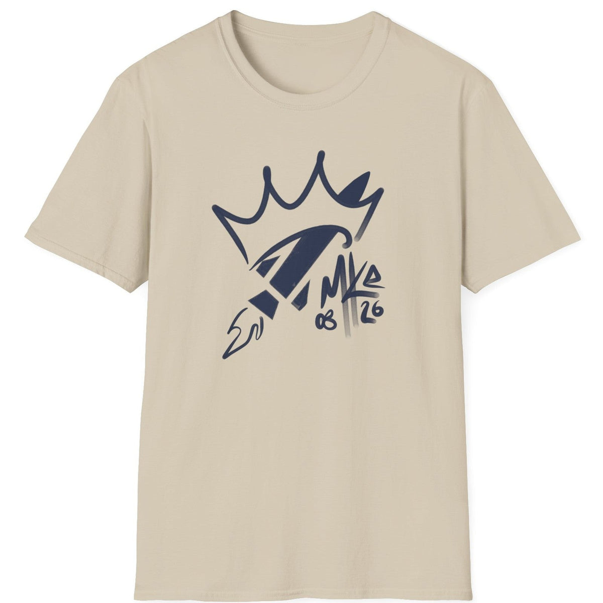Crownzooka tee - Sand - front