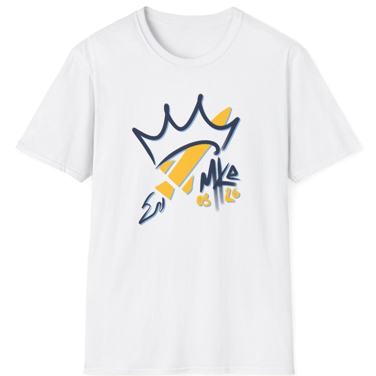 Crownzooka tee - White - front