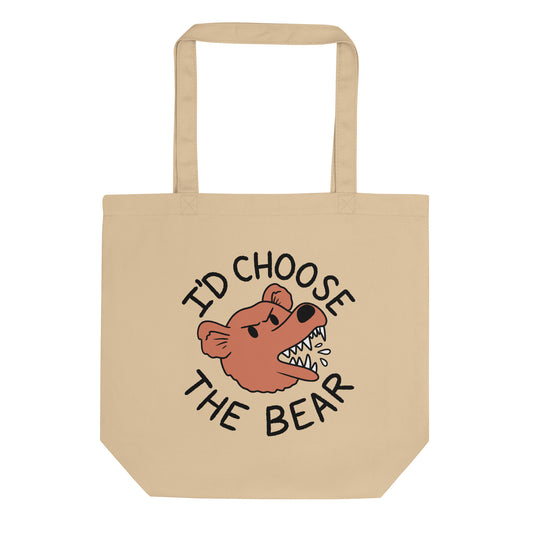 I'd Choose the Bear Eco Tote Bag