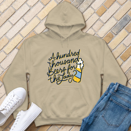 For The Lady Hoodie - Sand - front