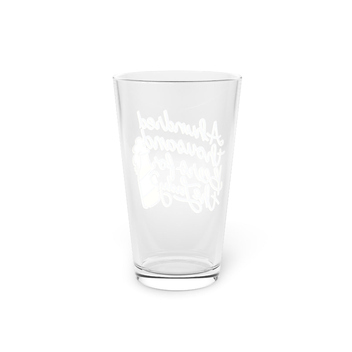 For The Lady Pint Glass - 5