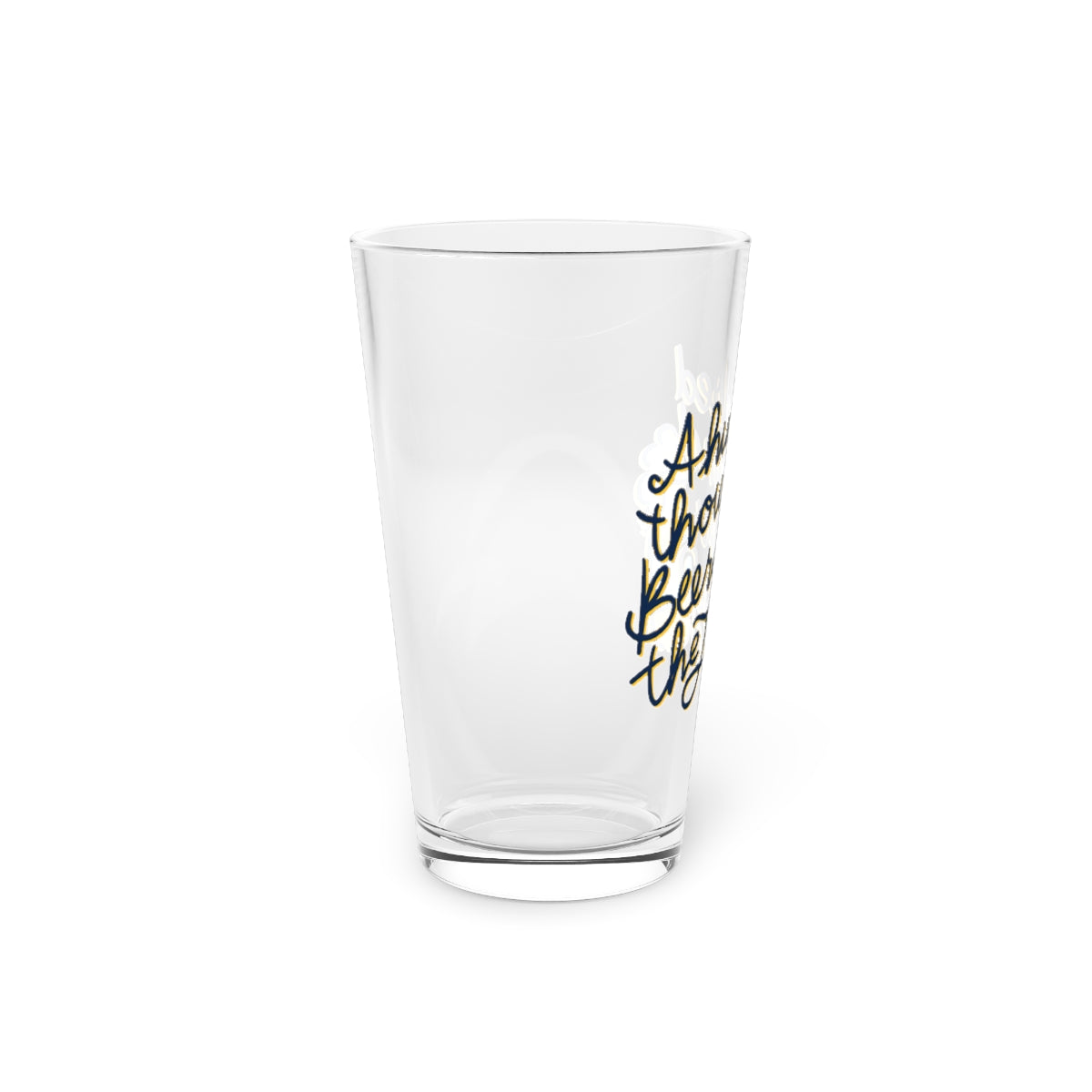 For The Lady Pint Glass - 3