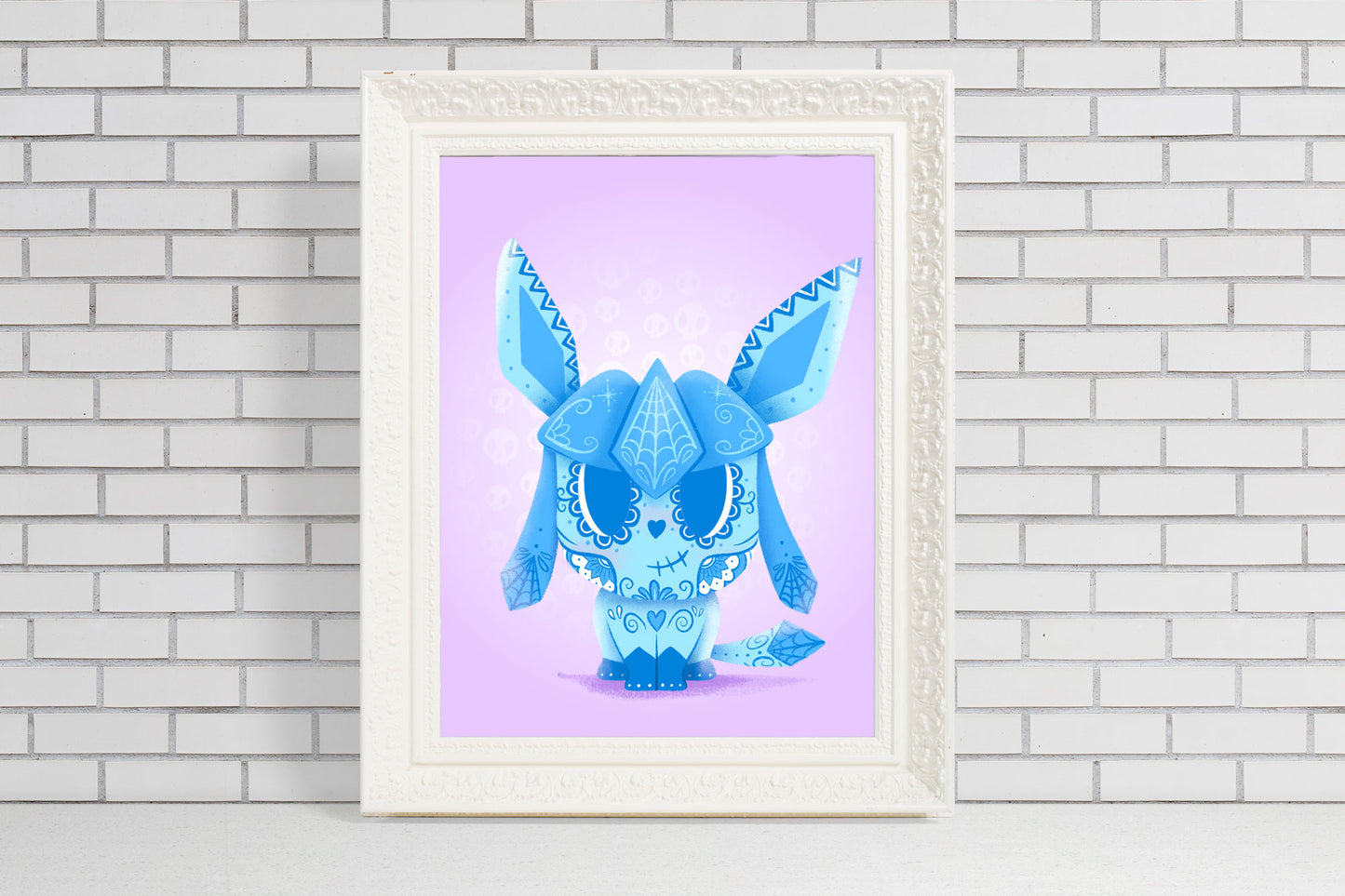 Icy Evolution Muerto | Sugar Skull Art Print