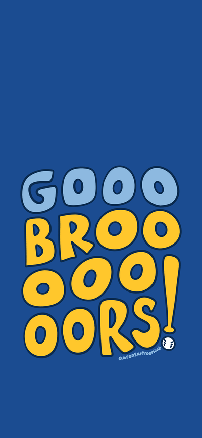 GOOO BROOOOOOORS!, Royal phone background