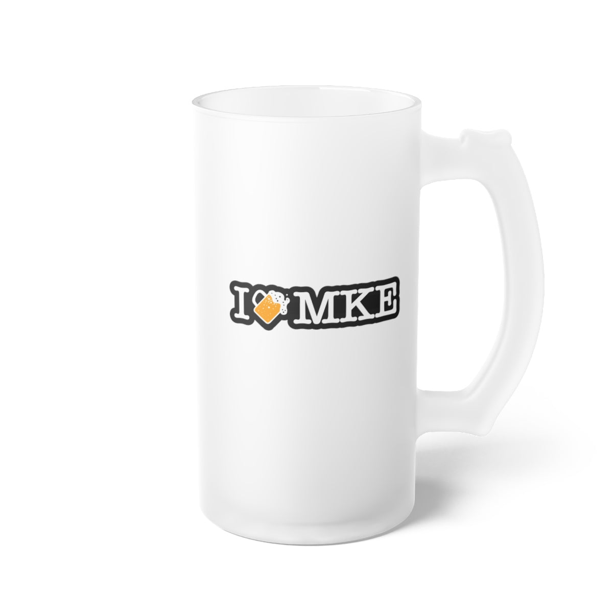 I Beer MKE Frosted Beer Mug - 2