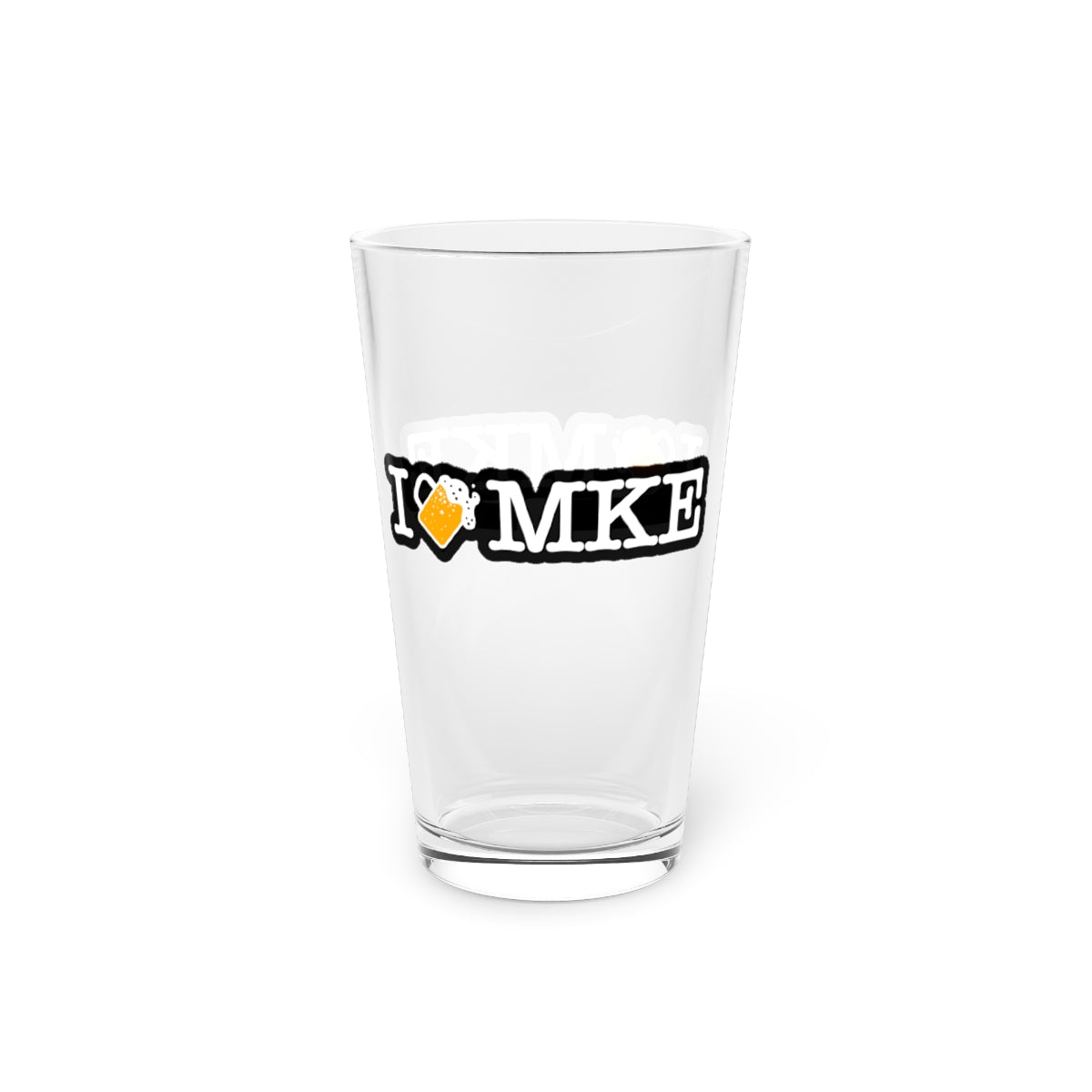 I Beer MKE Pint Glass - 2
