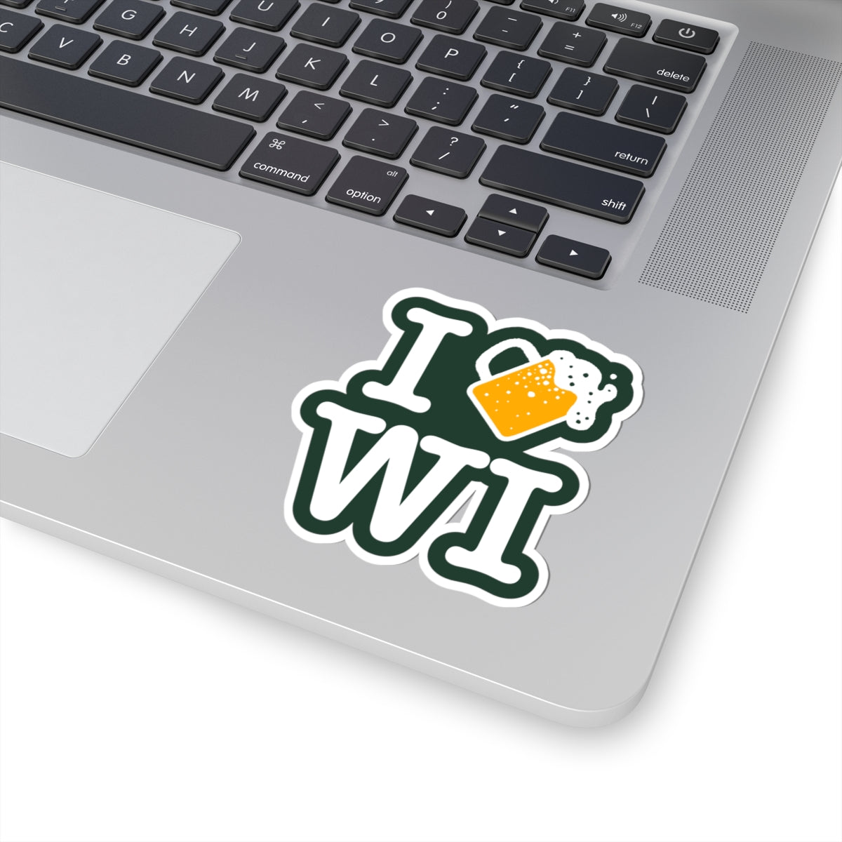 I Beer WI Sticker - 2