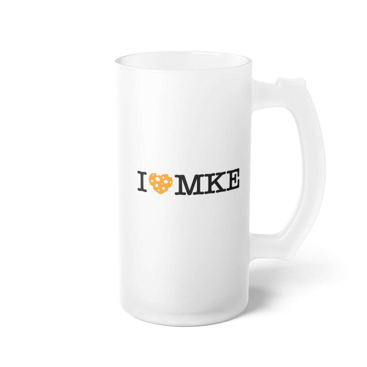 I Heart MKE Frosted Beer Mug - 2
