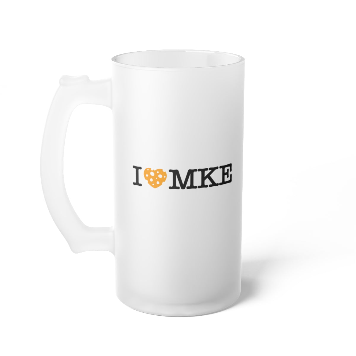 I Heart MKE Frosted Beer Mug - 1