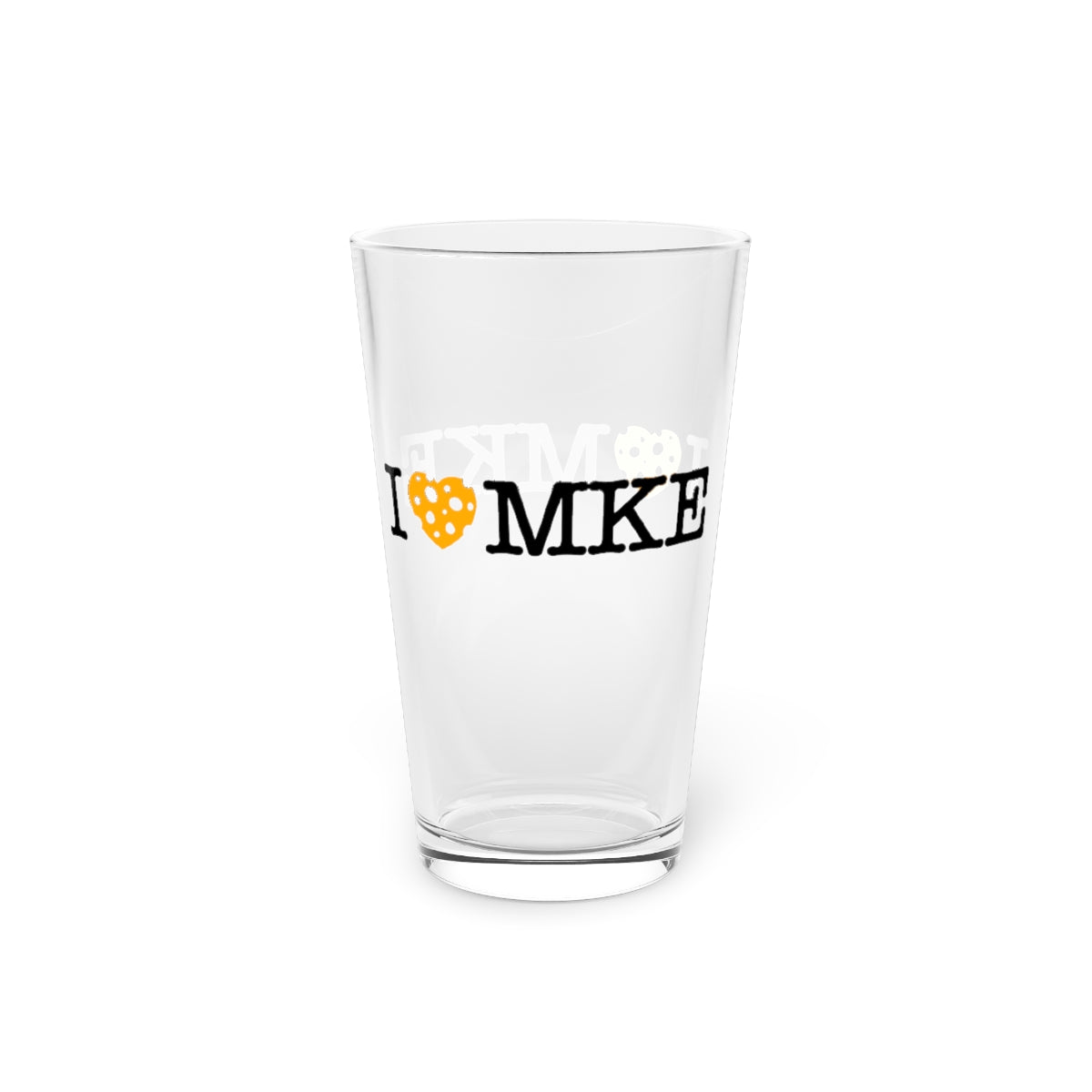 I Heart MKE Pint Glass - 1
