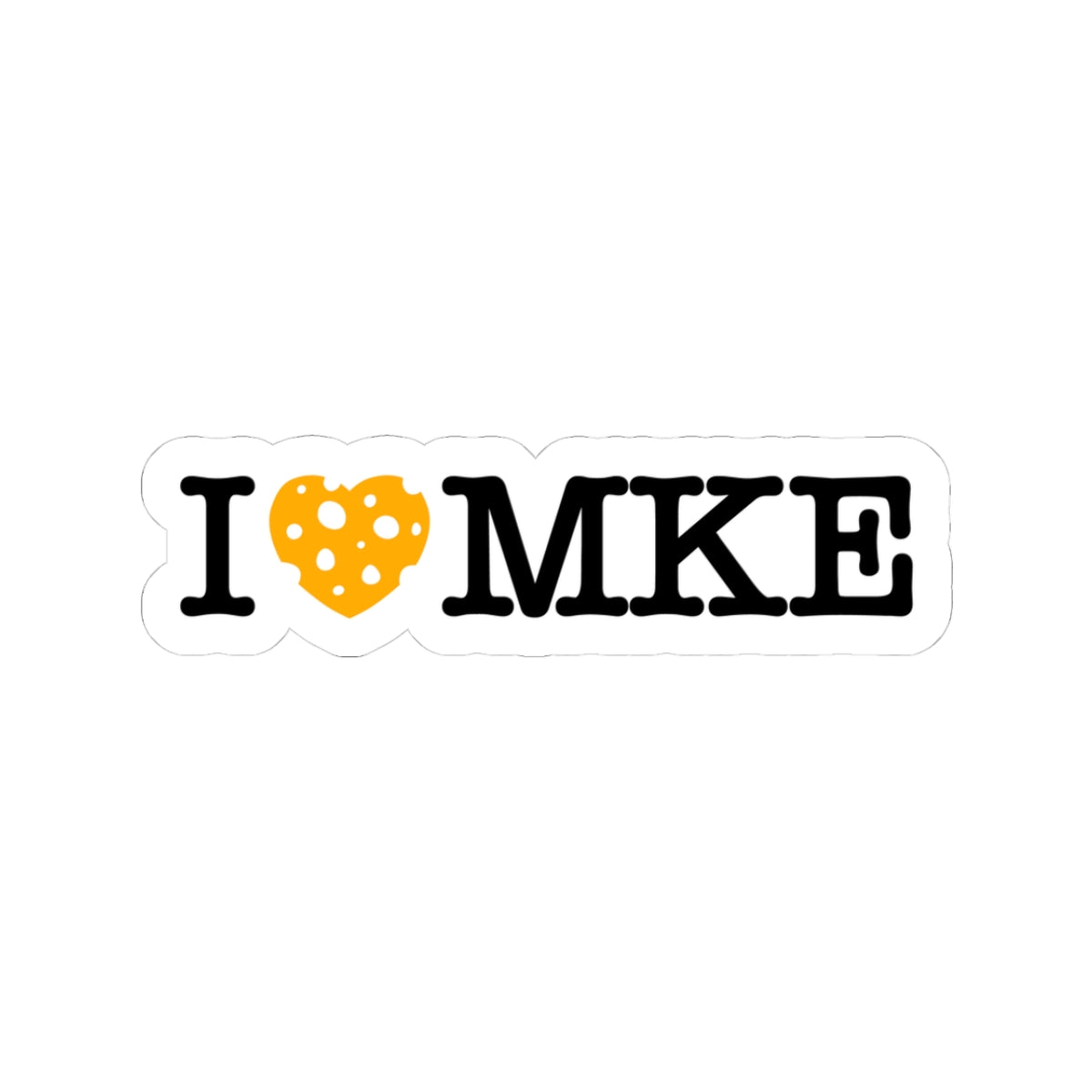 I Heart MKE Sticker - 1