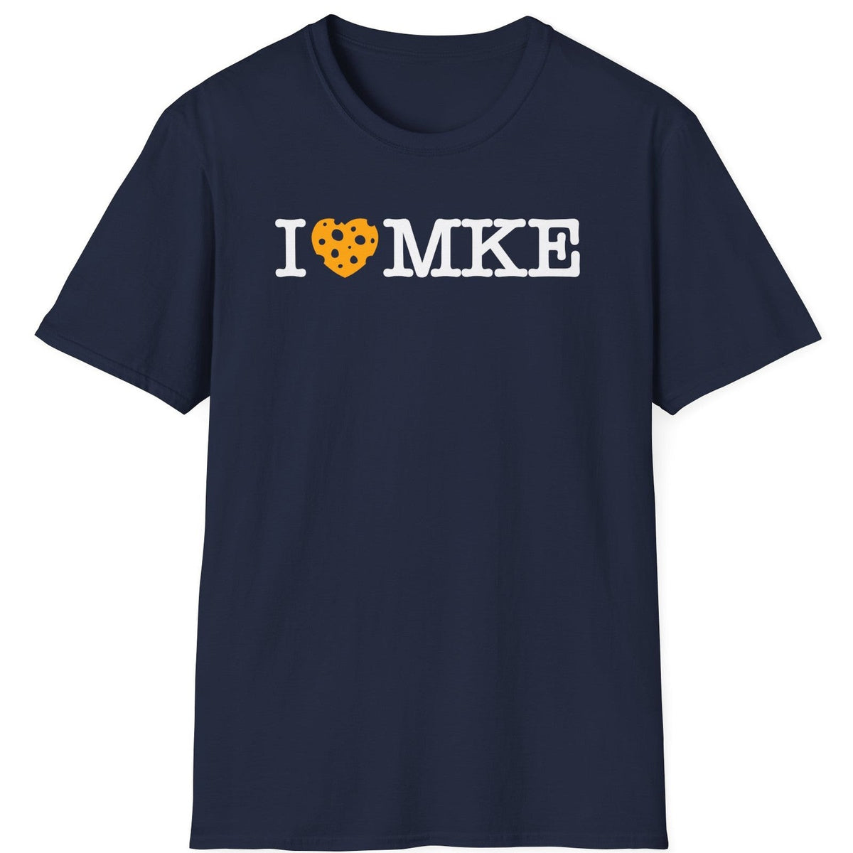 I Heart MKE tee - Navy - front