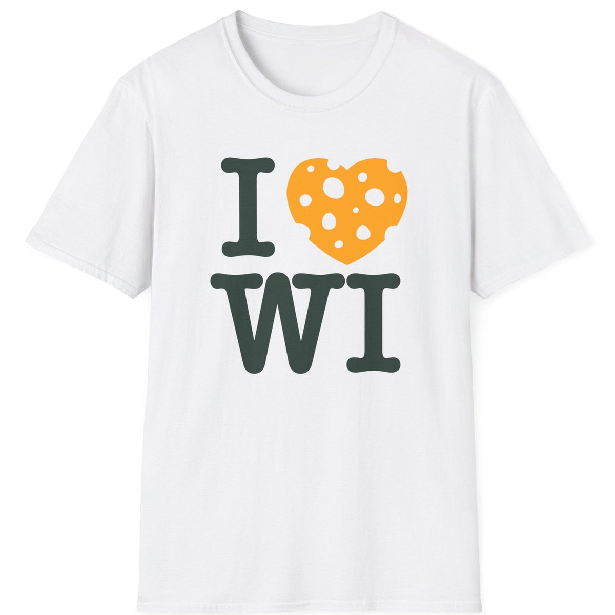 I Heart WI tee - White - front