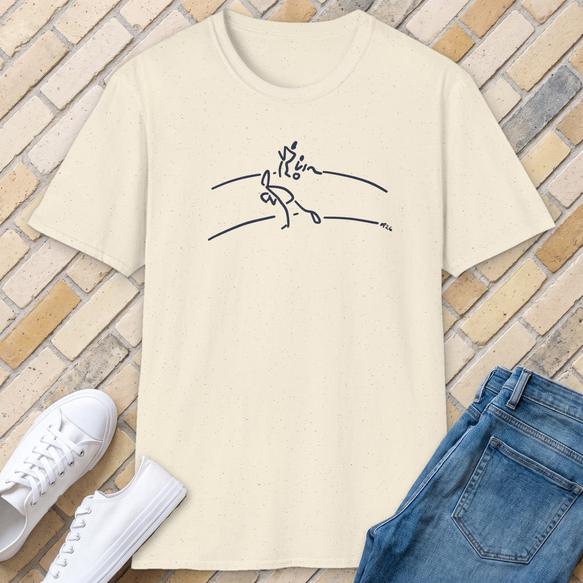 Long Time Coming tee - Natural - front